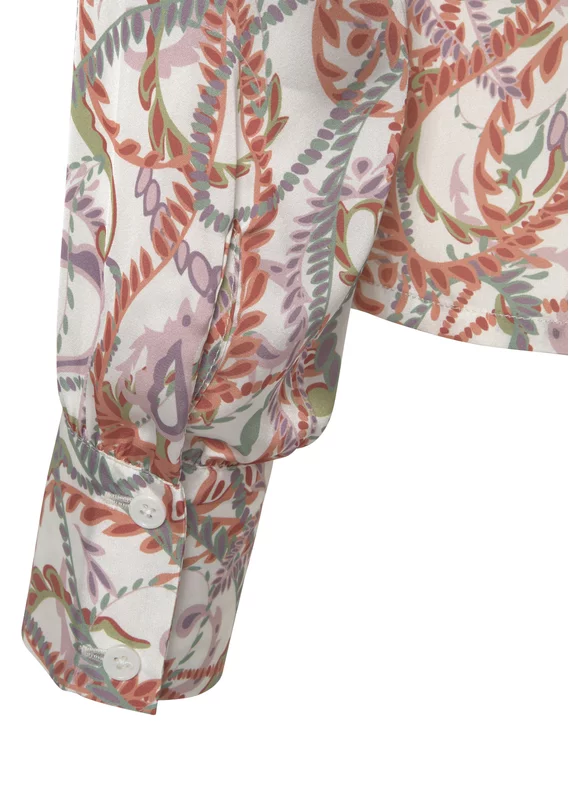 Druckbluse