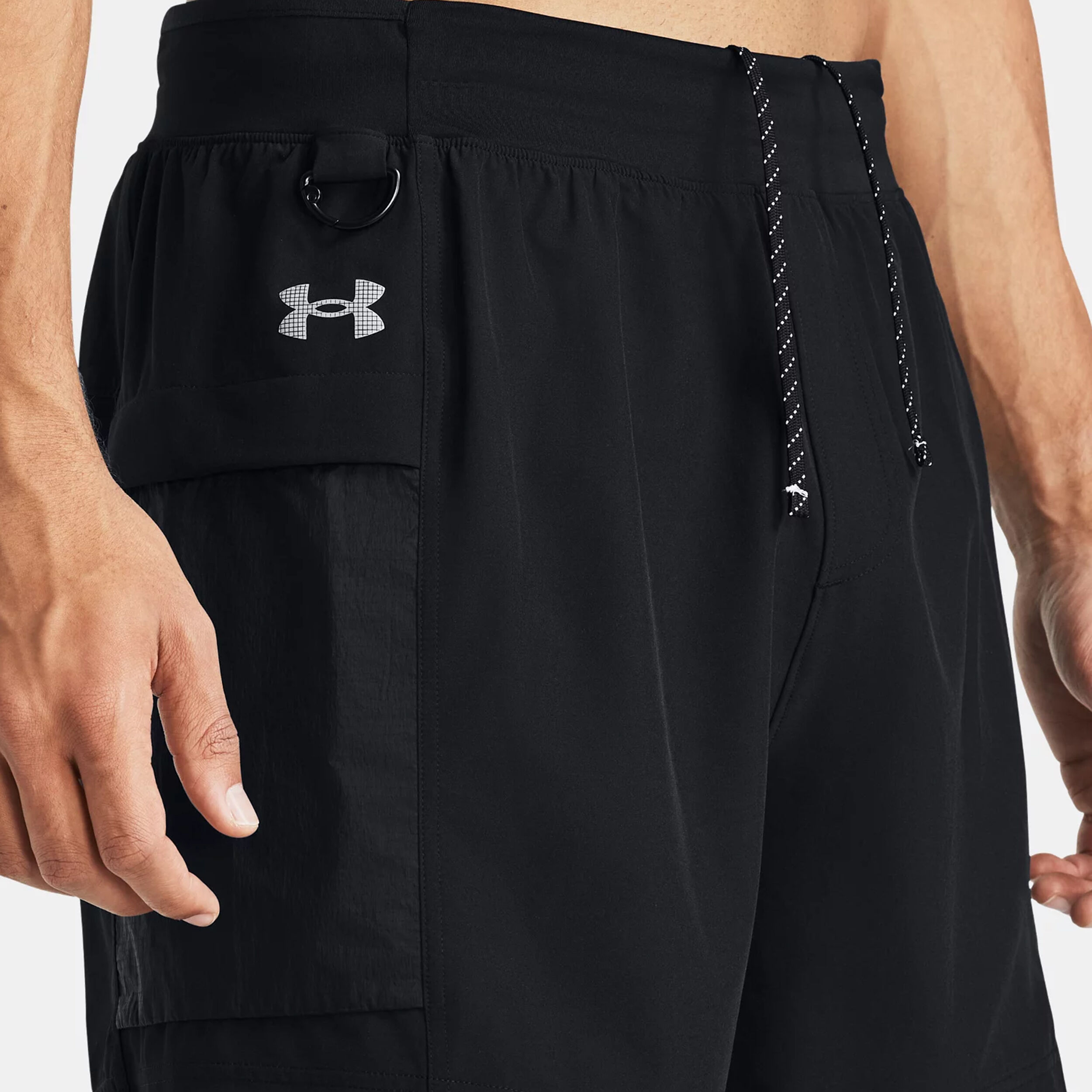 Run Trail Shorts Herren - Schwarz