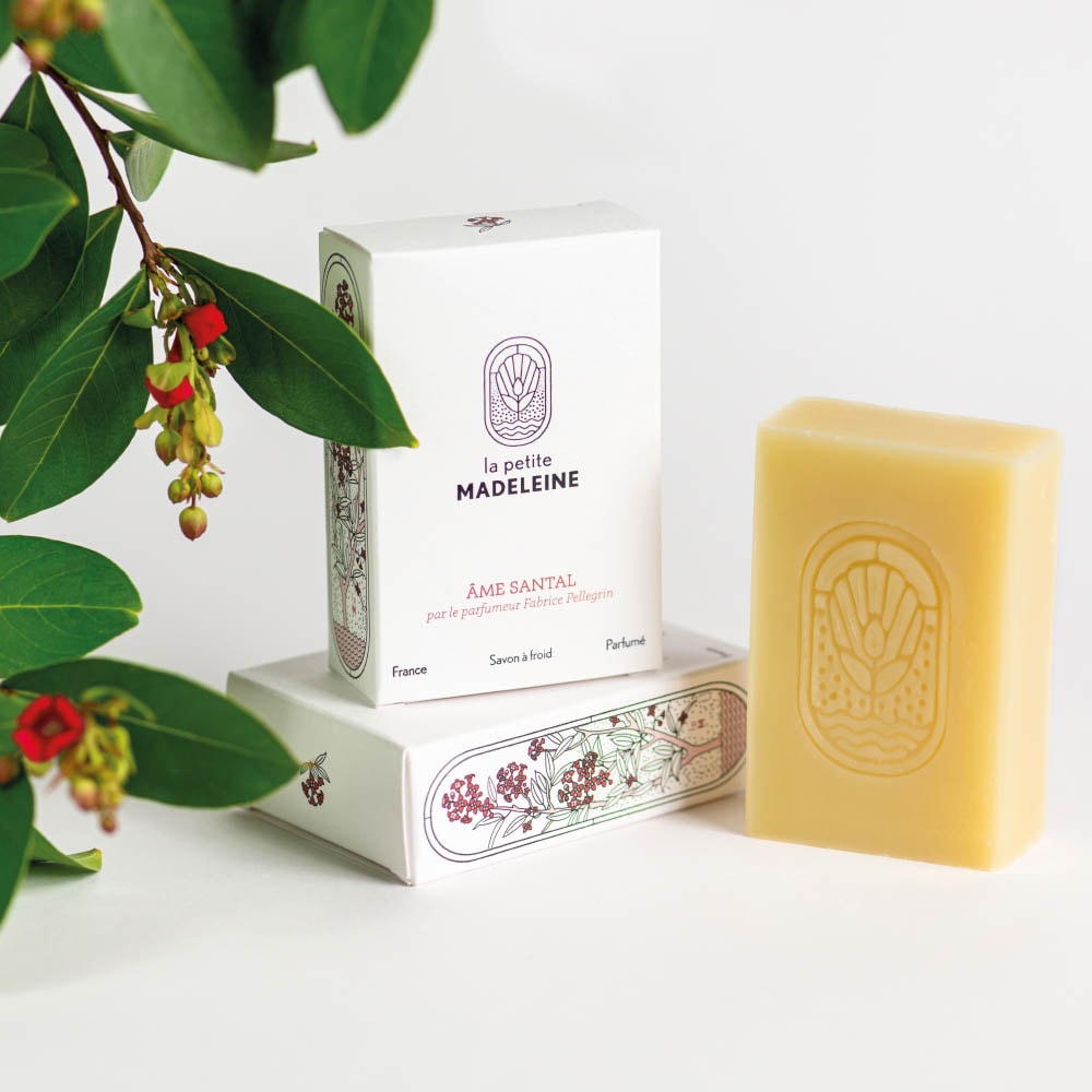 la petite madeleine Âme Santal Coffret 3 savons