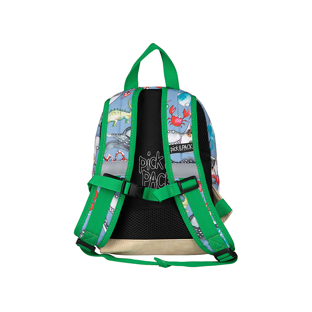 Kinderrucksack S Mix Animal Cloud Grey