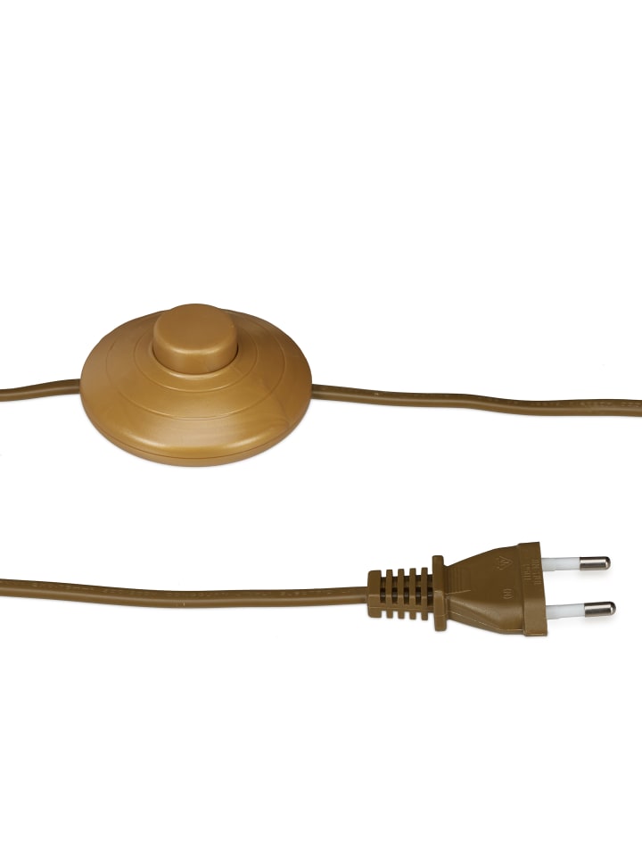 relaxdays Stehlampe in Beige/ Gold - (H)156 cm günstig kaufen onesize