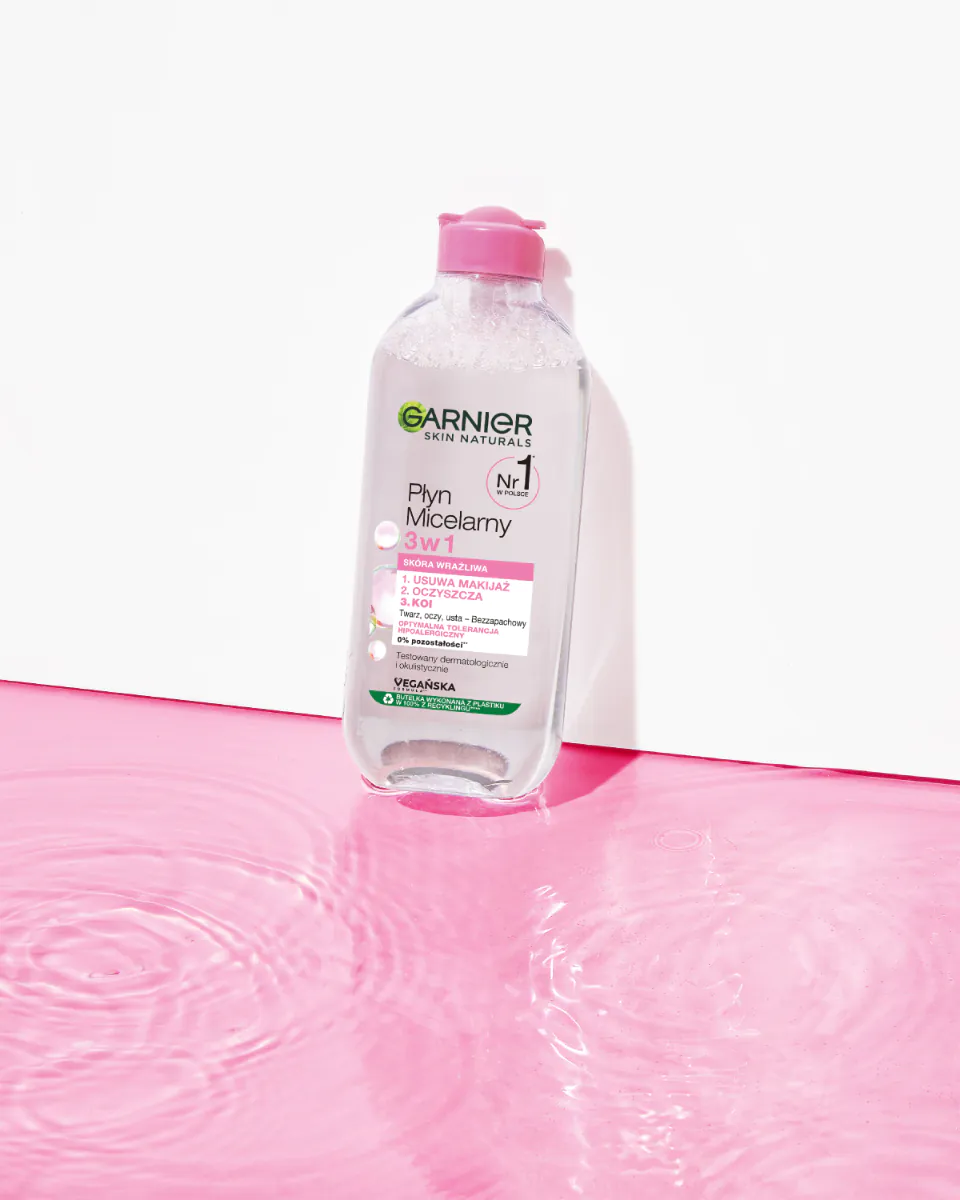 „Garnier Skin Naturals“ micelinis vanduo jautriai odai 3 viename