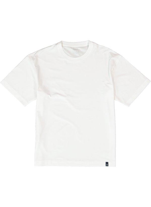 BOGGI MILANO, T-Shirt, Baumwolle, weiß