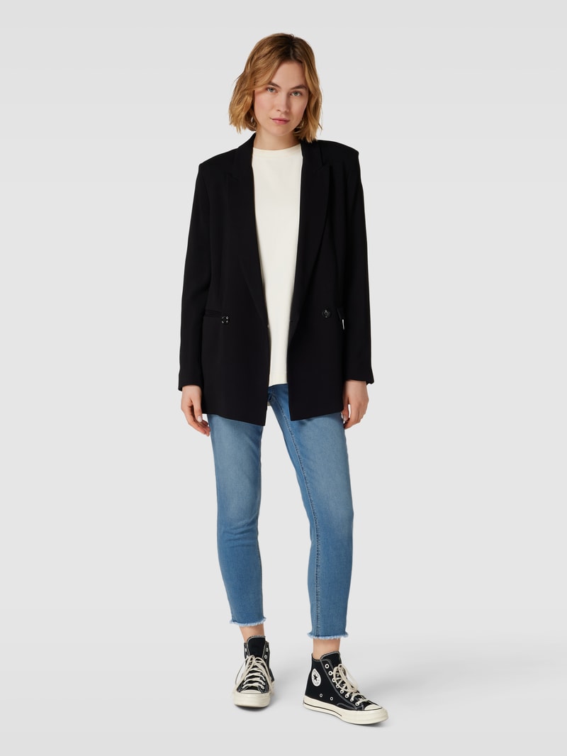 Skinny Fit Jeans im 5-Pocket-Design Modell 'Tummyless' in blau