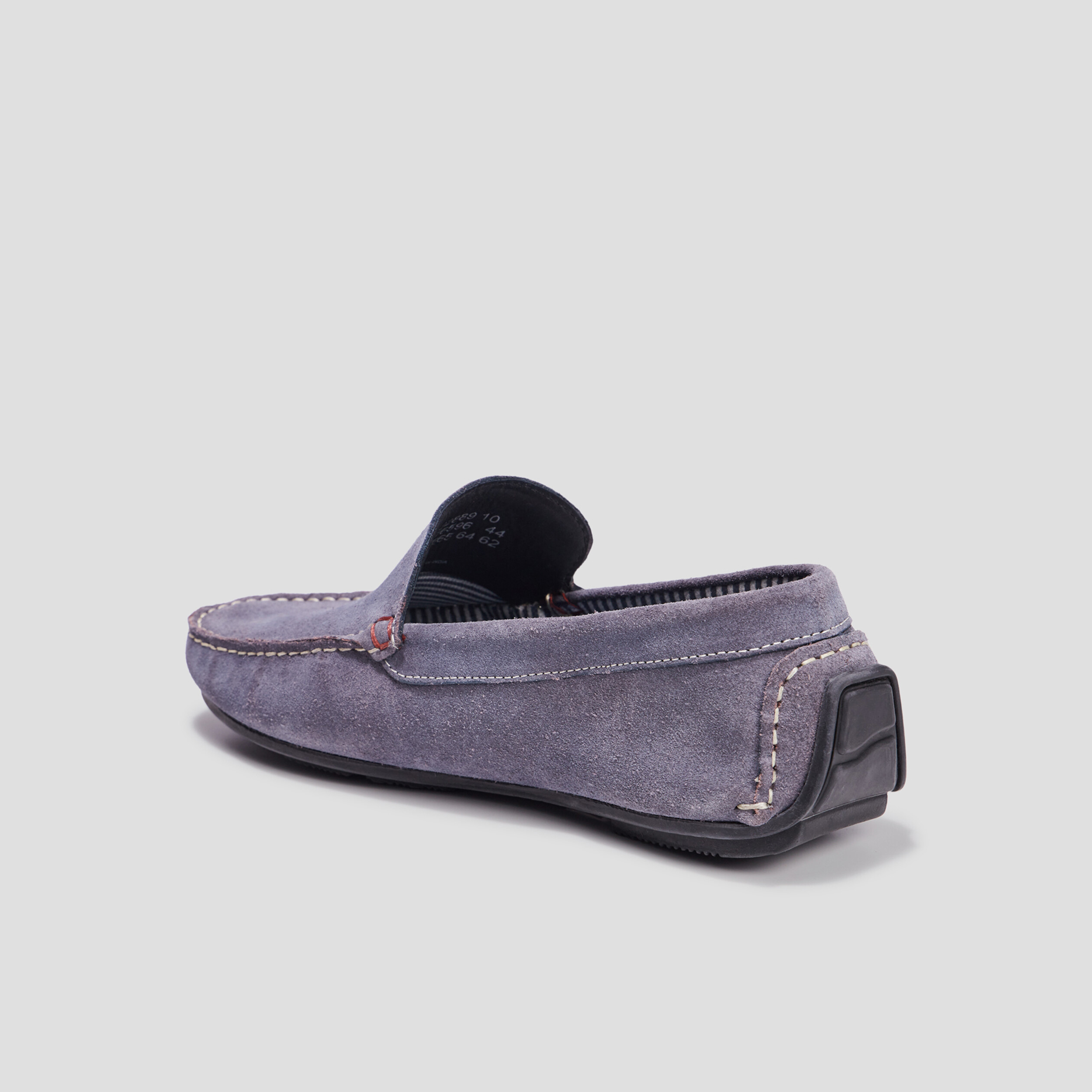 Mocassins en cuir bleu homme | La Halle