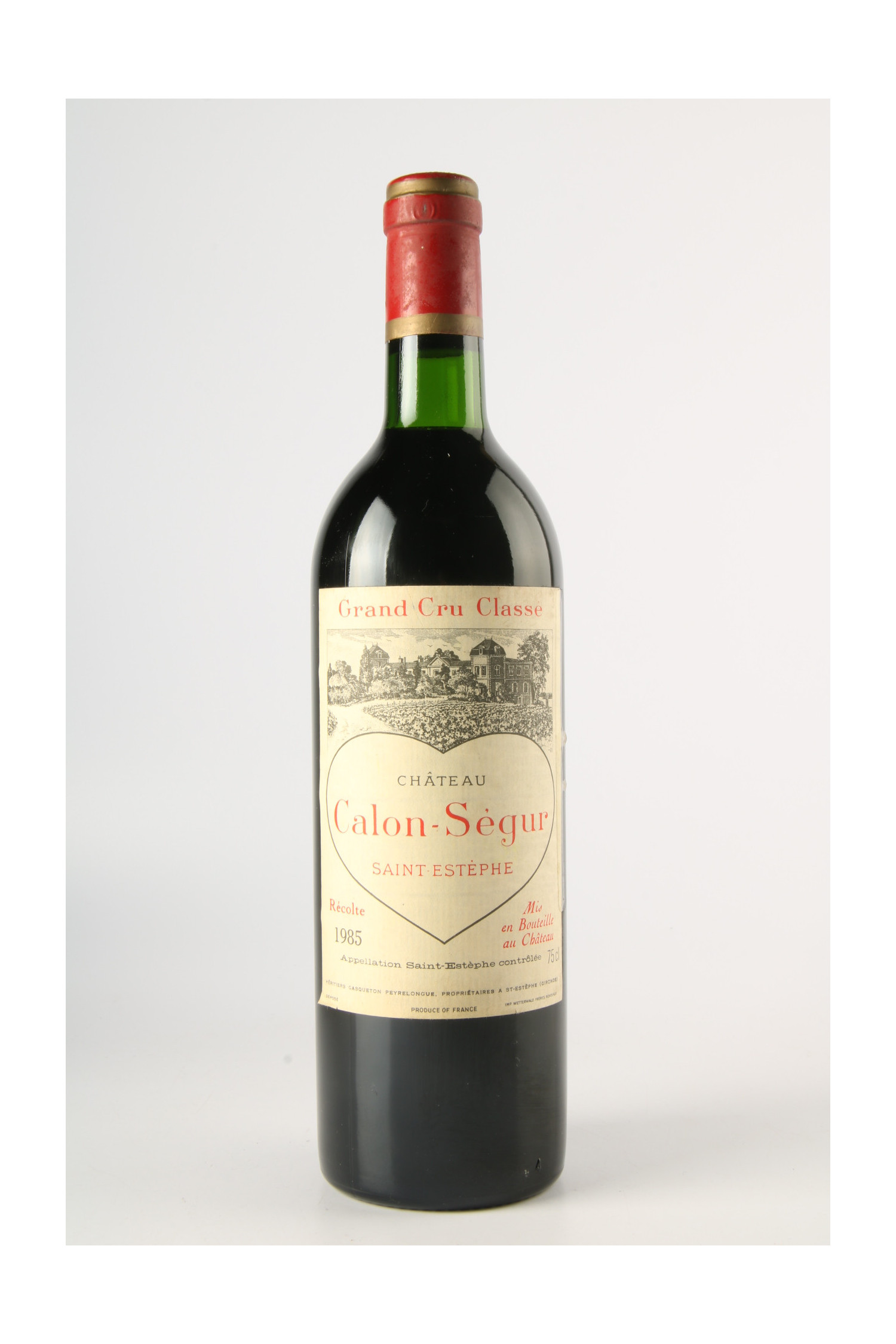 Château Calon Segur 1985, Saint Estèphe