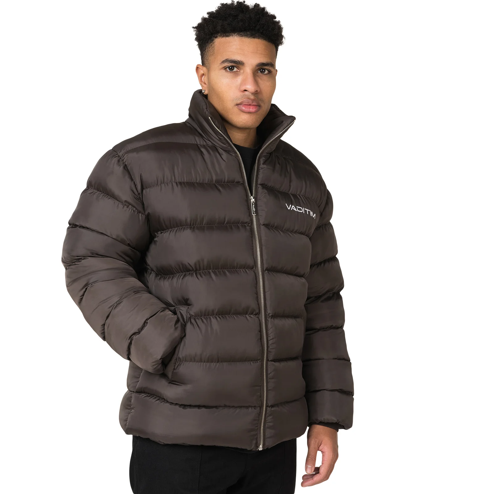 BROWN VADITIM PUFFER