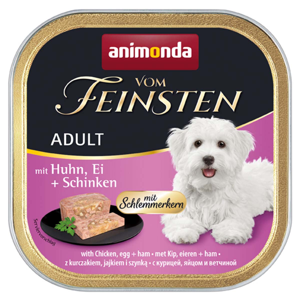 animonda vom Feinsten Schlemmerkern Ei und Schinken bei ZooRoyal