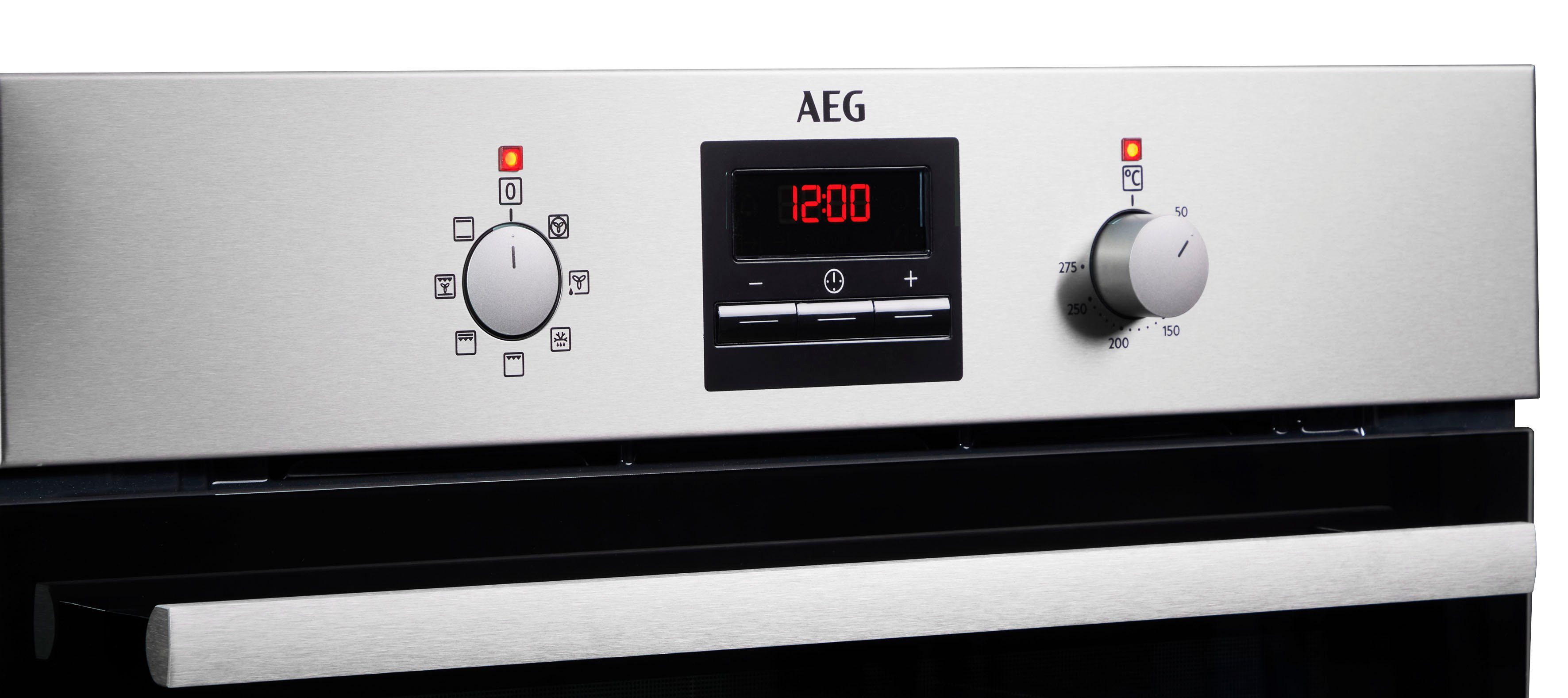 AEG Backofen-Set TEAMHHB, mit Teleskopauszug nachrüstbar