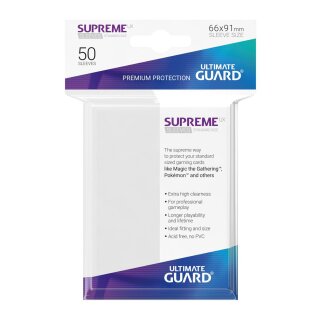 Supreme UX Sleeves Standard Size Weiß (50)