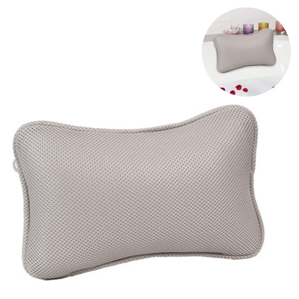 Nackenstützkissen Badewannenkissen, Badewannenkissen 3D Mesh Badewannenkissen, Questive