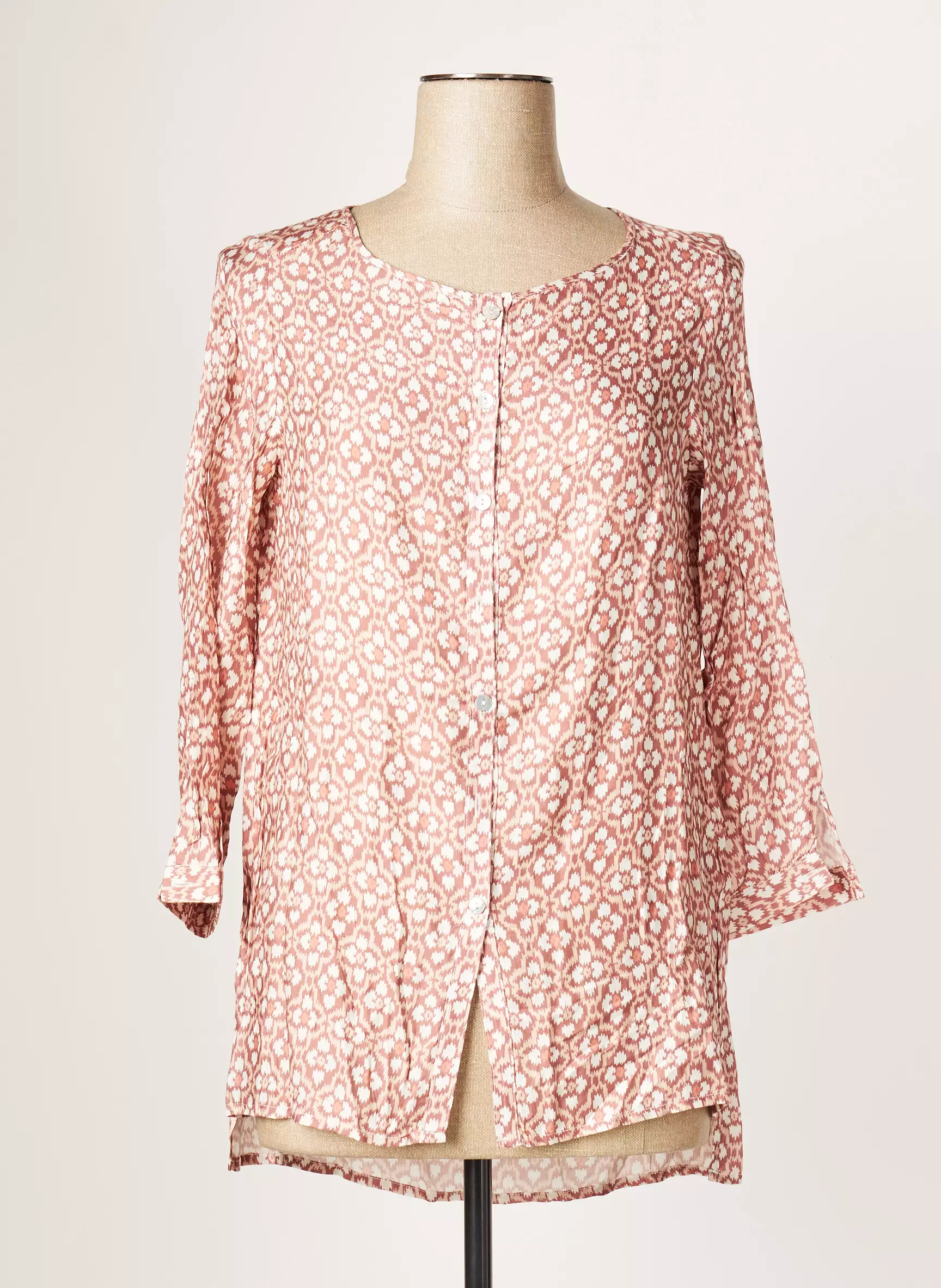 Blukey Chemisiers Femme couleur rose