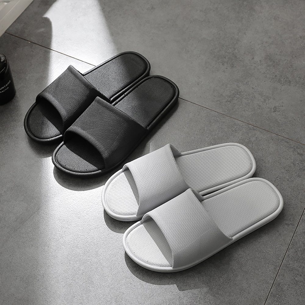 Geistesblitz Badeschuhe Unisex Badesandale (Badeschlappen Unverzichtbare Hausschuhe für das Badezimmer, 1-tlg., Schnell Trocknende Duschhausschuhe)