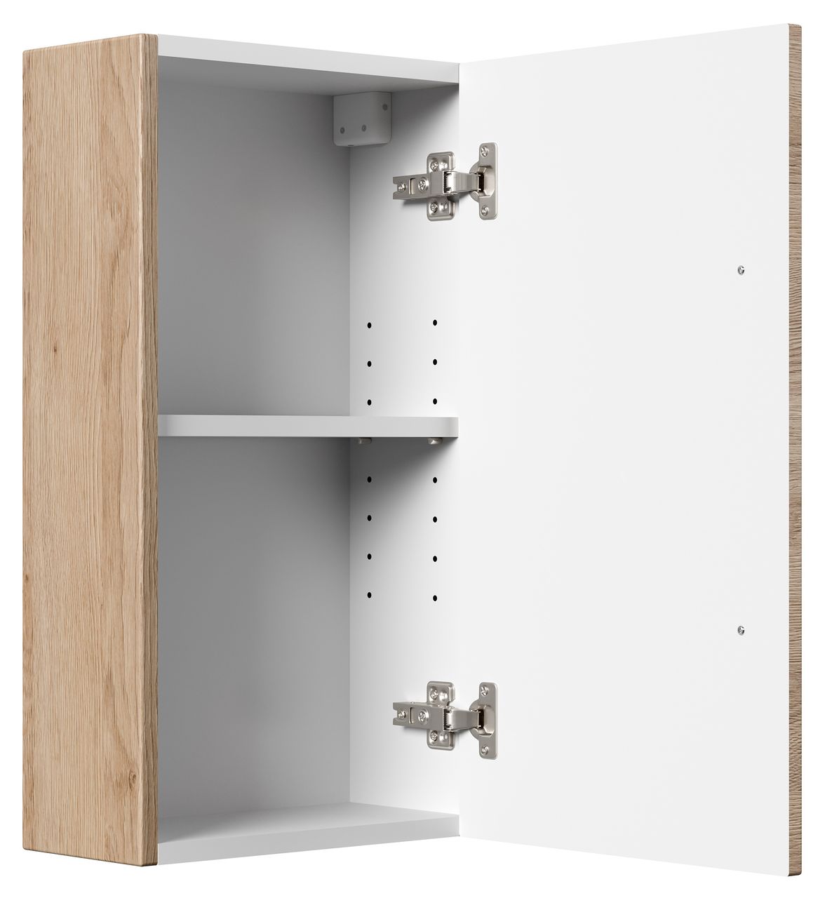 Posseik Badmöbel-Set Teramo 100 cm (5-teilig) eiche hell seidenglanz EEK: F