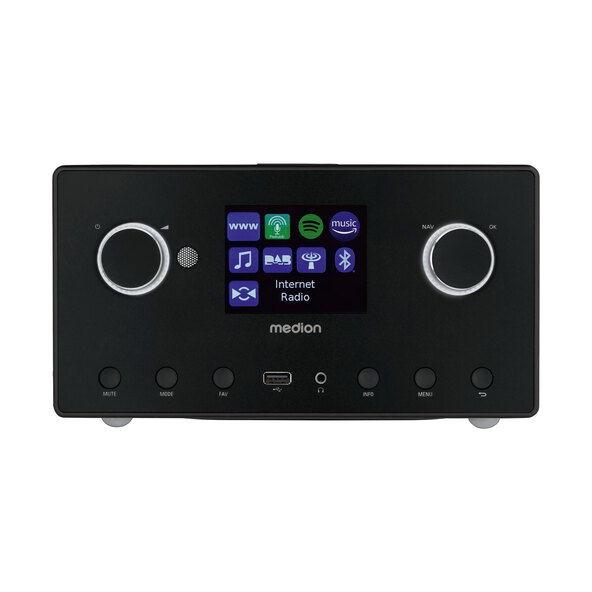 DAB+ Stereo Internet Radio (MD89295), titan