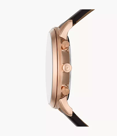 Fossil Uhr Chronograph Neutra Leder braun