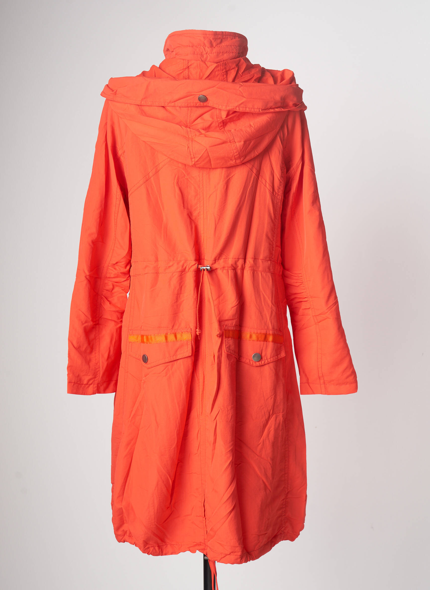 Areline Impermeables Trenchs Femme couleur orange