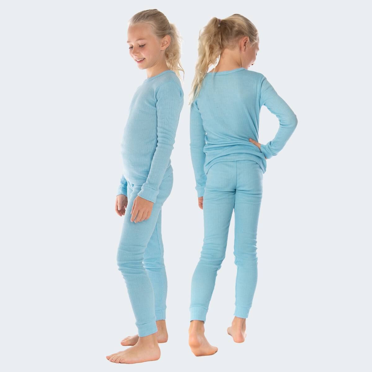 Black Snake Cuddle Blau 2-Pack Kinder Thermounterwäsche Set