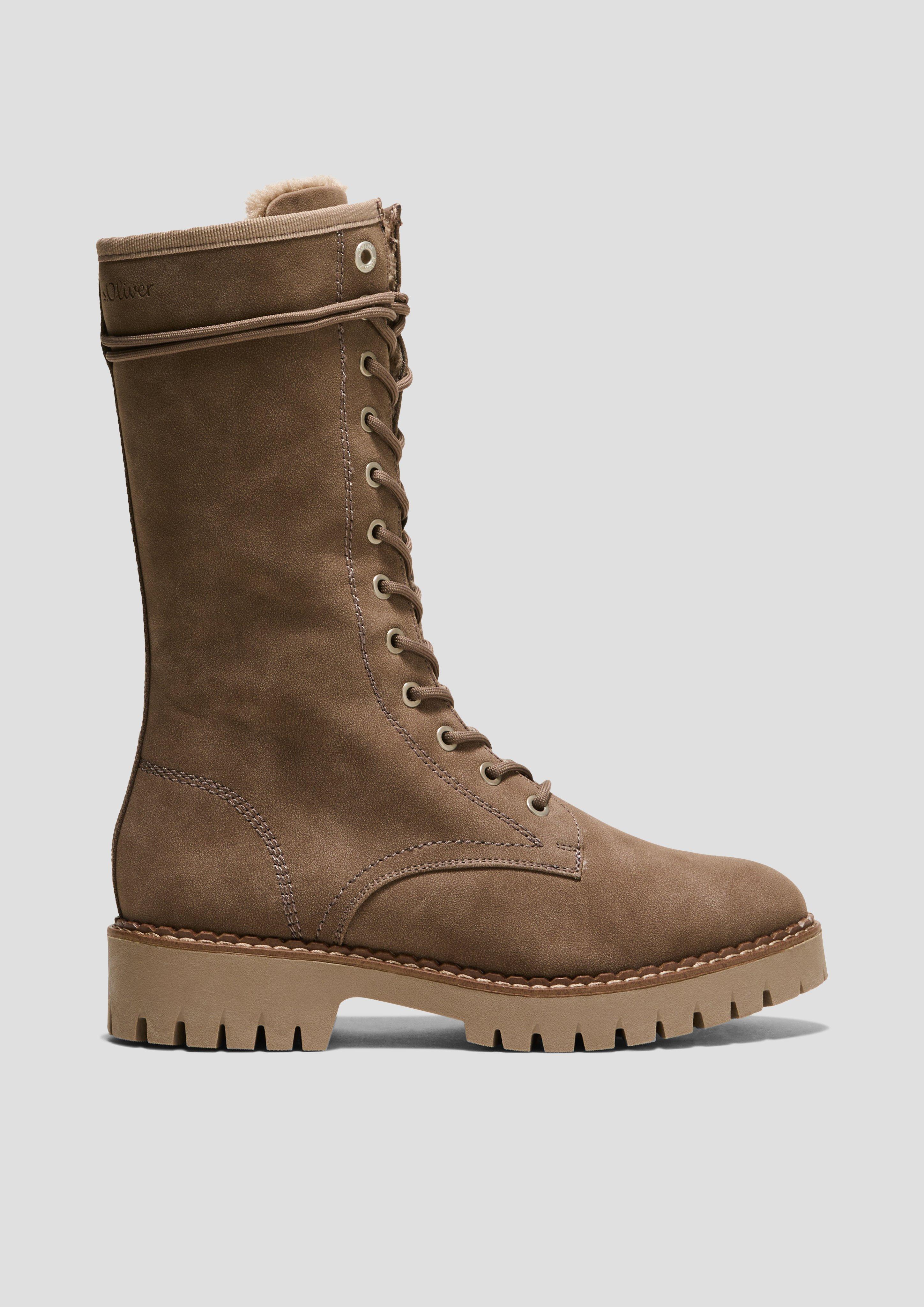 Stiefel mit Profilsohle  6008580-341