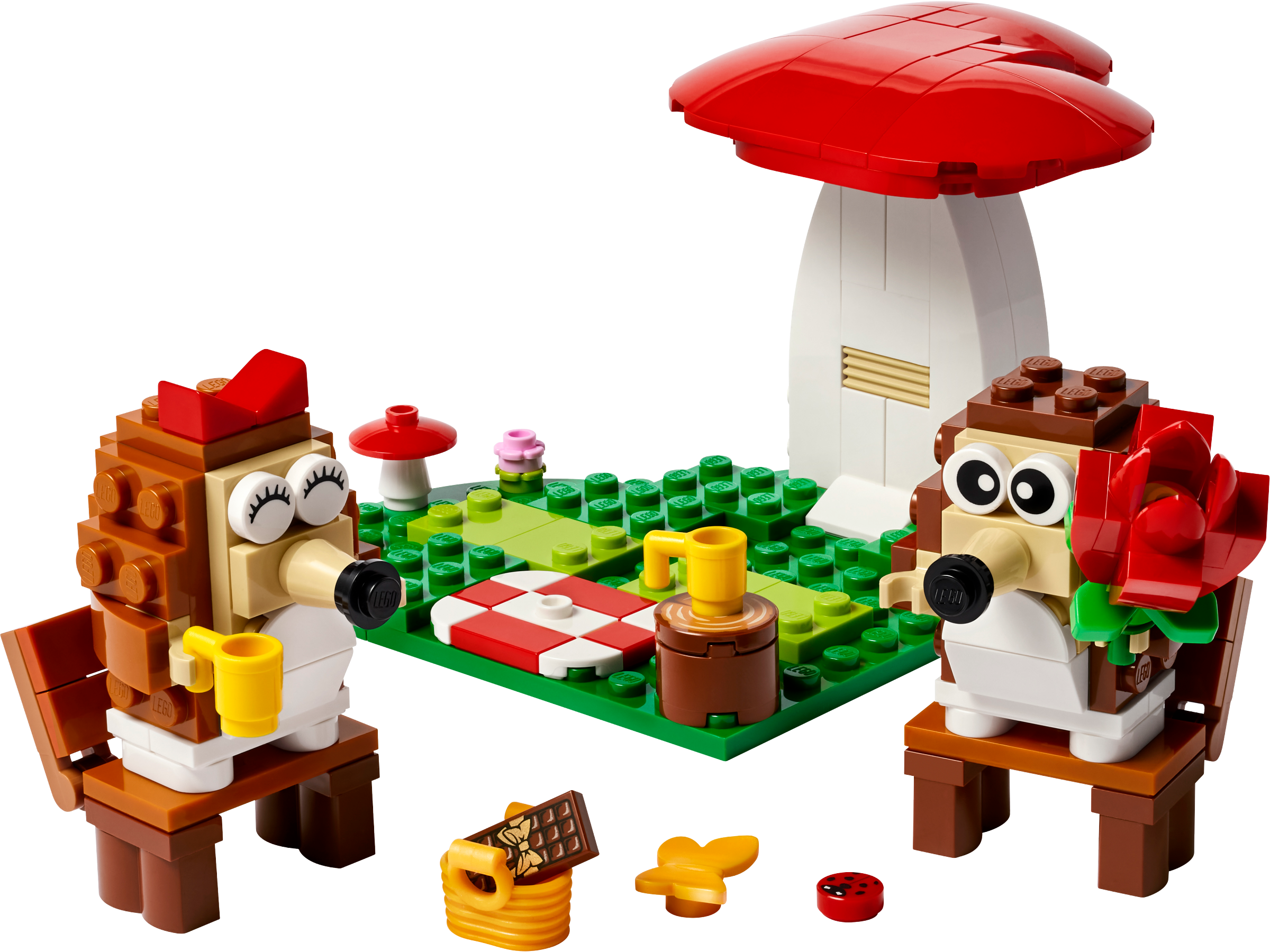Igel und ihr Picknick-Date 40711