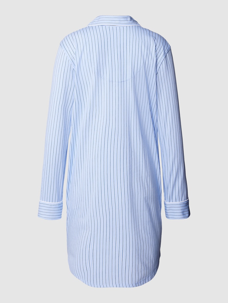 Nachthemd mit Streifenmuster in bleu