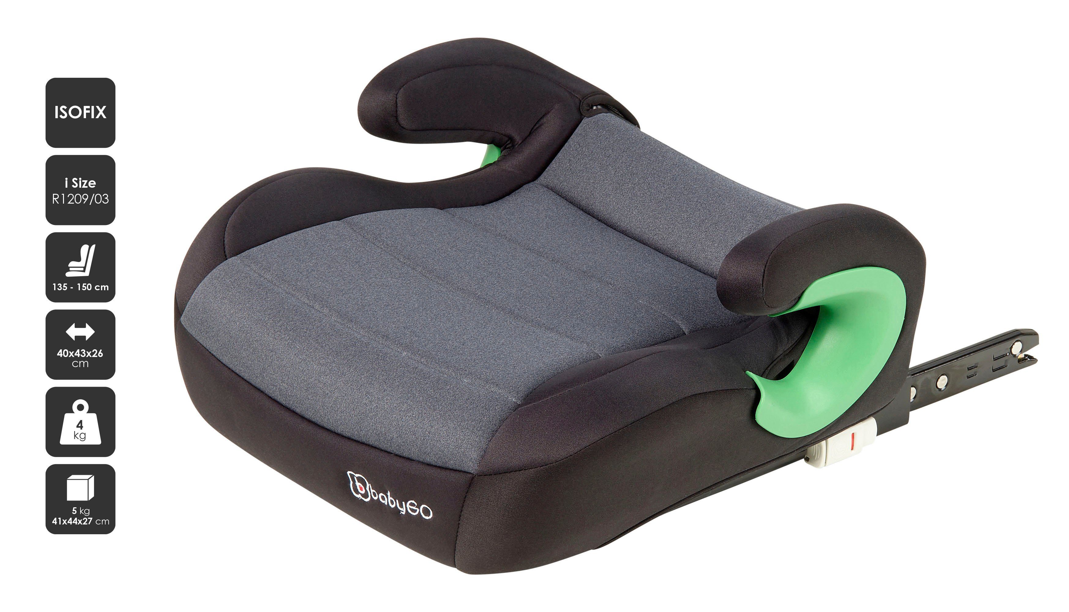 BabyGo Kindersitzerhöhung Bursa III Isize, für 135-150 cm