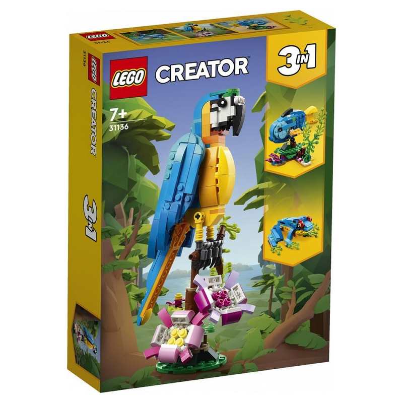31136 Le perroquet exotique LEGO Creator