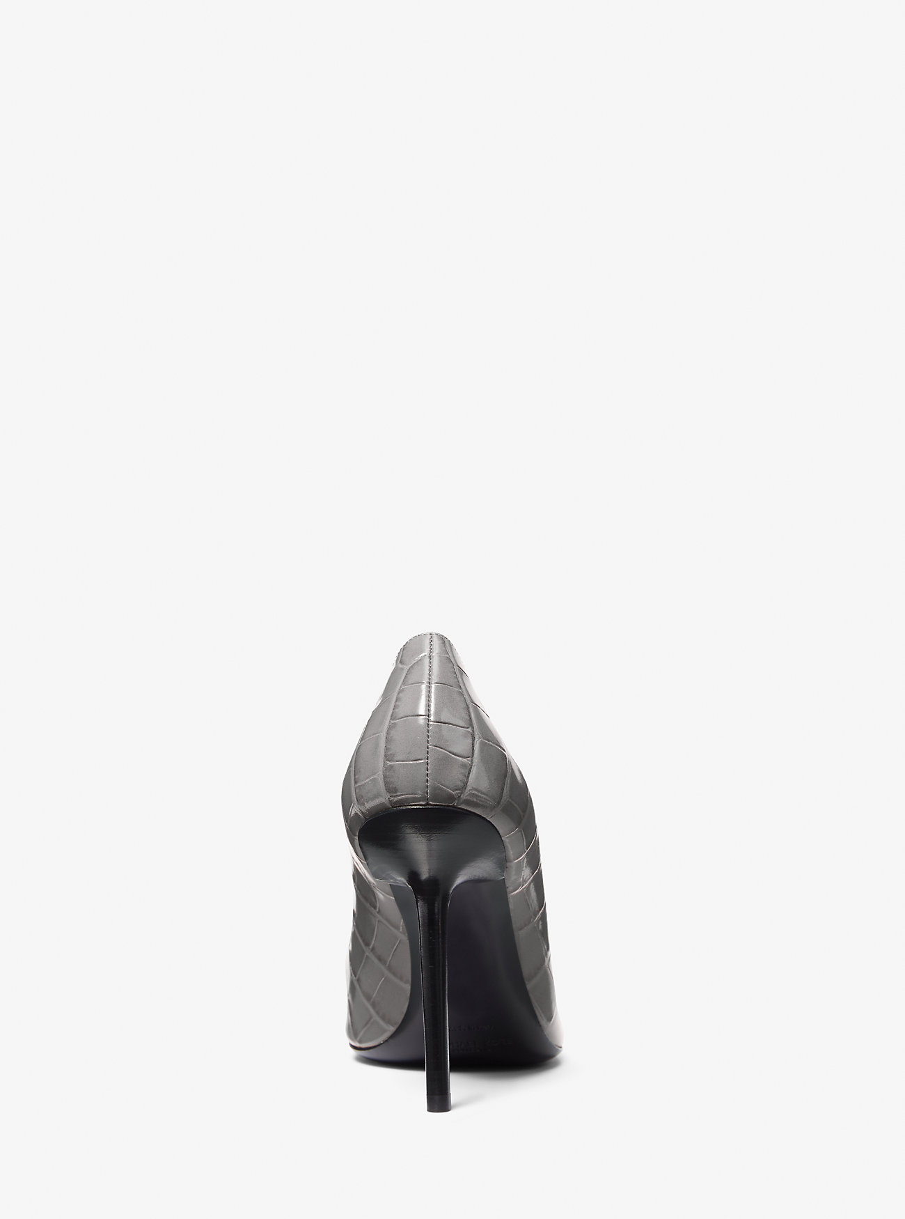 Winona krokodillepreget skinnpumps - SKIFER