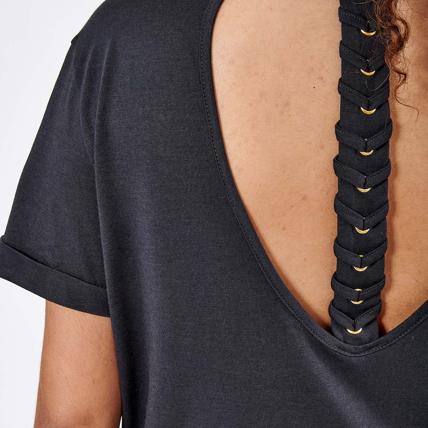 JUKE   T-shirt noir Femme