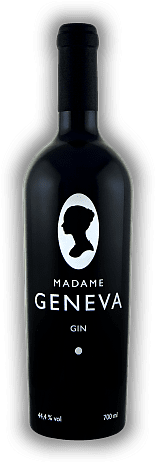 Madame Geneva Gin Blanc Madame Geneva Gin Blanc Ein Gin mit der Konzentration auf das Wesentliche: Wacholder. 0,7	 Liter - Vol 44,4%
