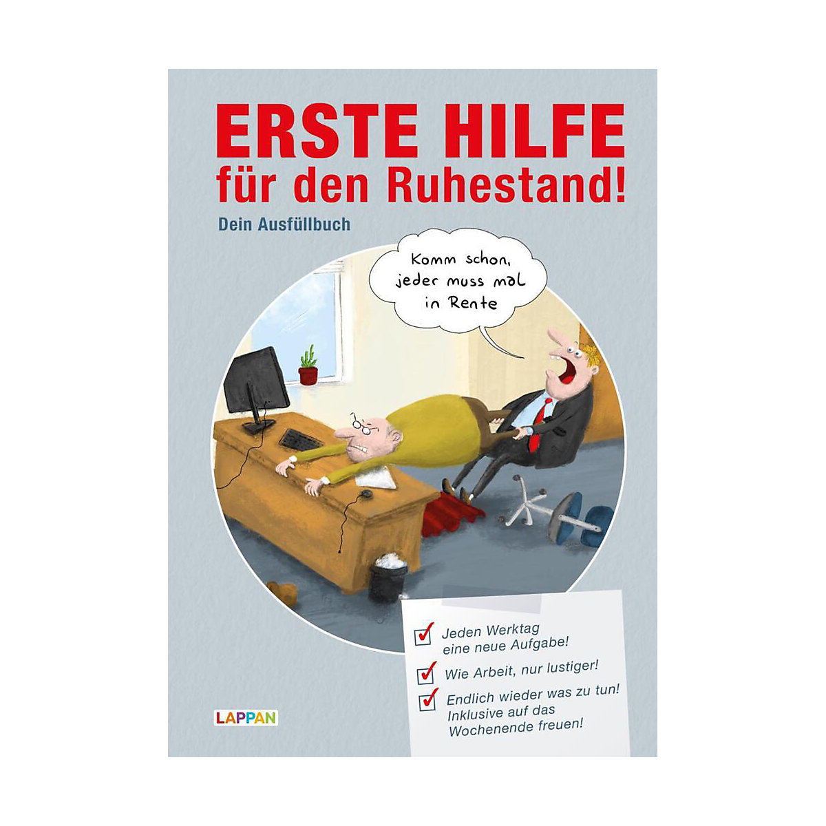 Erste Hilfe für den Ruhestand - Dein Ausfüllbuch