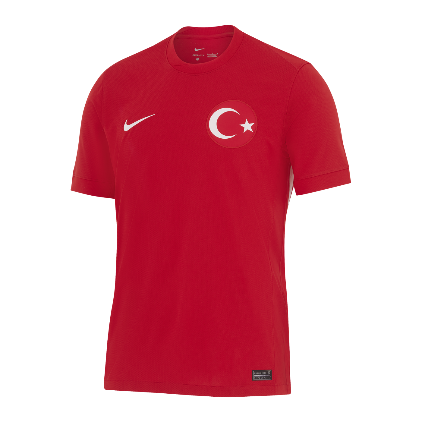 Nike Türkei Trikot Away EM 2024 Rot Weiss F611