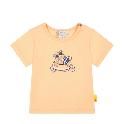 T-Shirt kurzarm, orange für Jungs