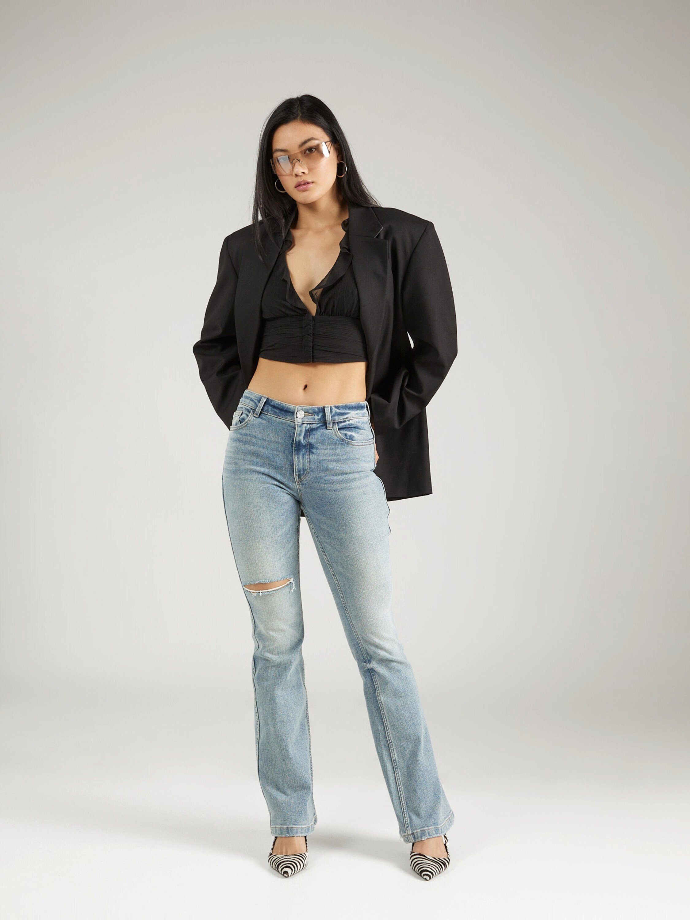 Tally Weijl Funktionsbluse (1-tlg) Volant, Drapiert/gerafft