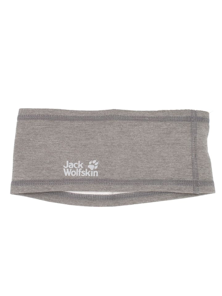 Jack Wolfskin Accessoires Hydropore Headband in Grau günstig kaufen onesize