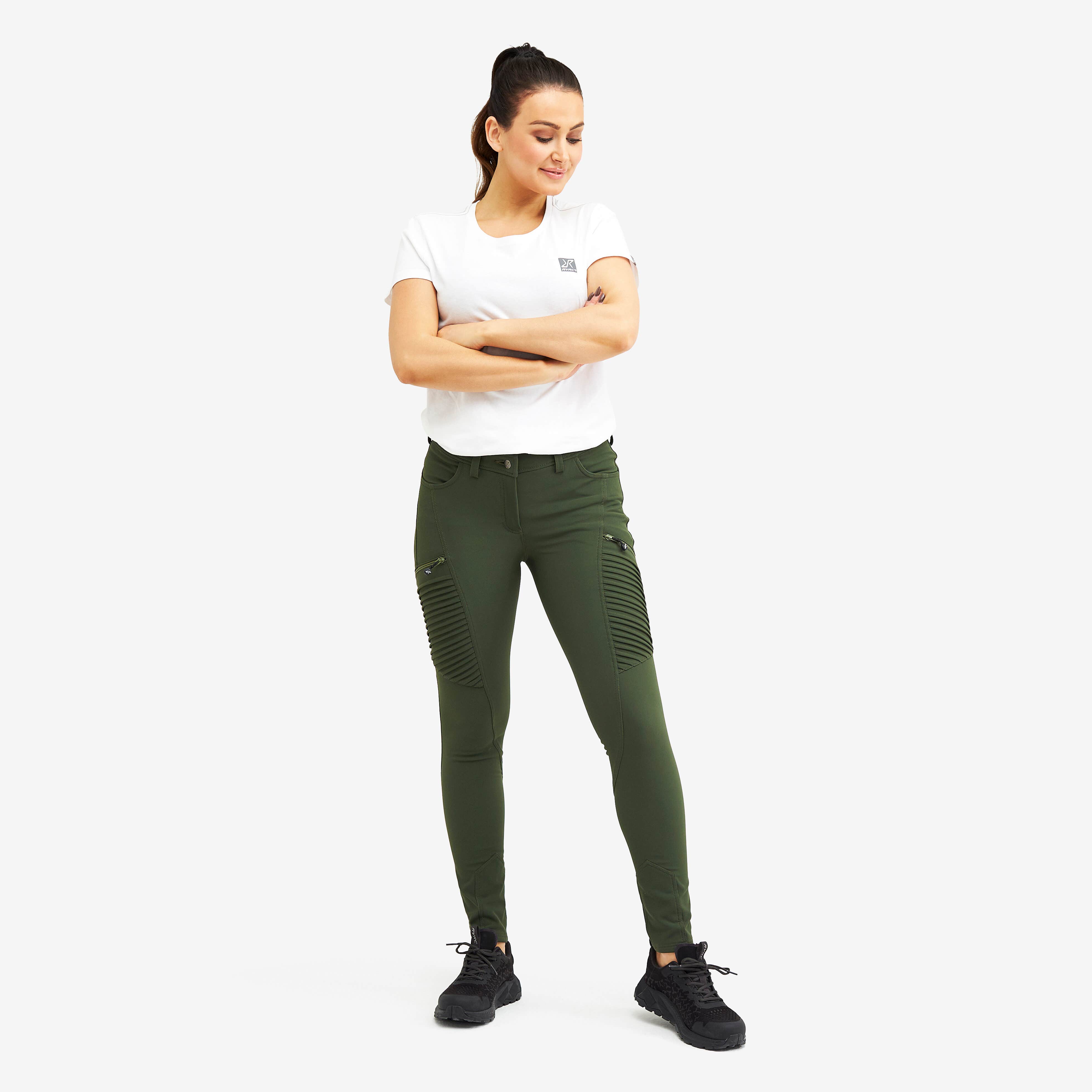 Pusher Outdoor Jeans Femme Forest Night