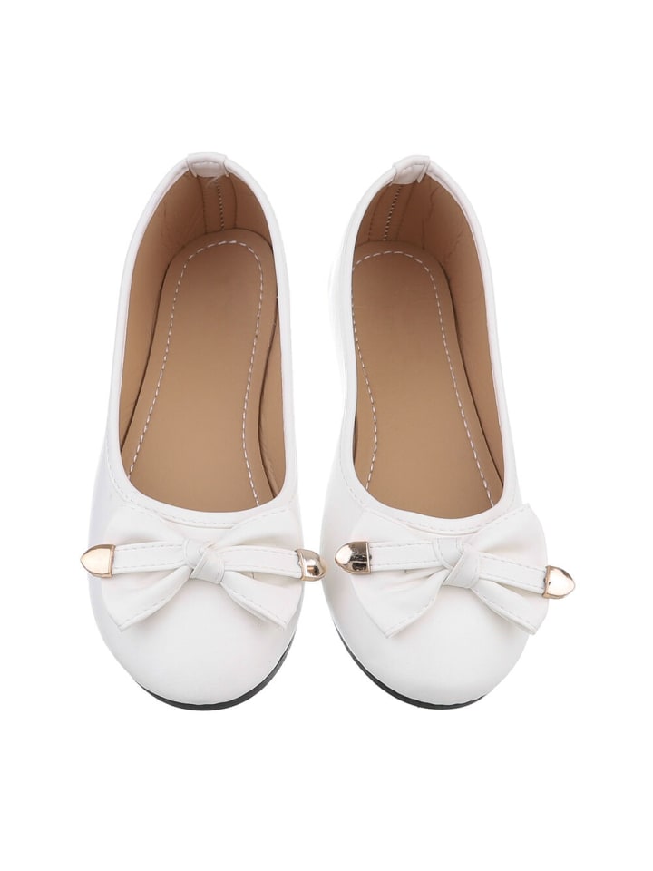 Ital-Design Ballerina in Weiß günstig kaufen