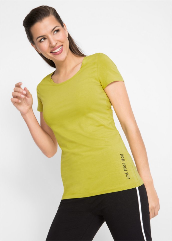 Sport-Longshirt mit Baumwolle (2er Pack)