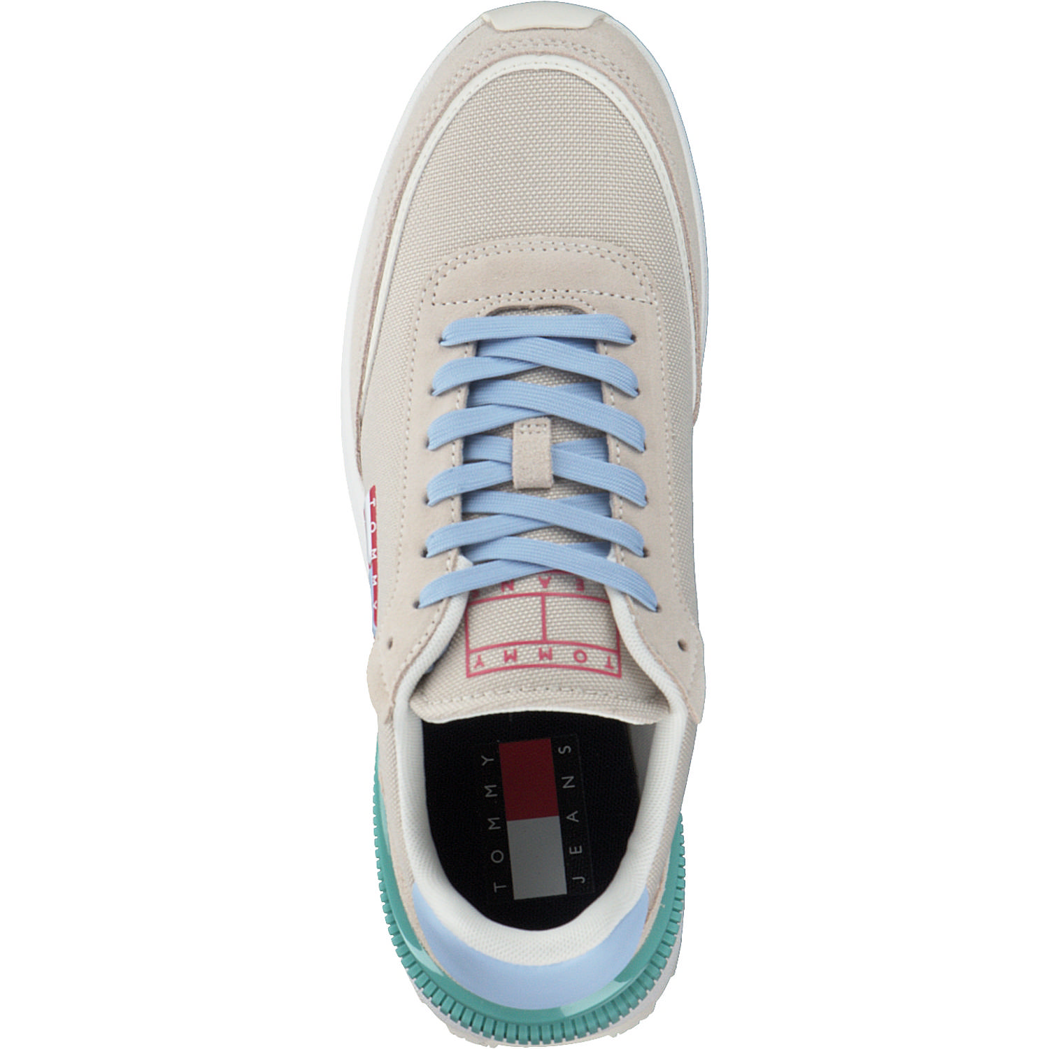 Tommy Hilfiger EN0EN02028, Sneakers Low, Damen, Beige