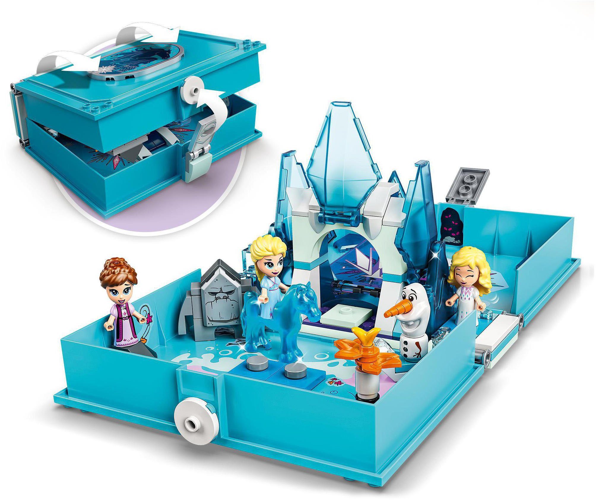 LEGO® Konstruktionsspielsteine Elsas Märchenbuch (43189), LEGO®  Frozen, (125 St), Made in Europe