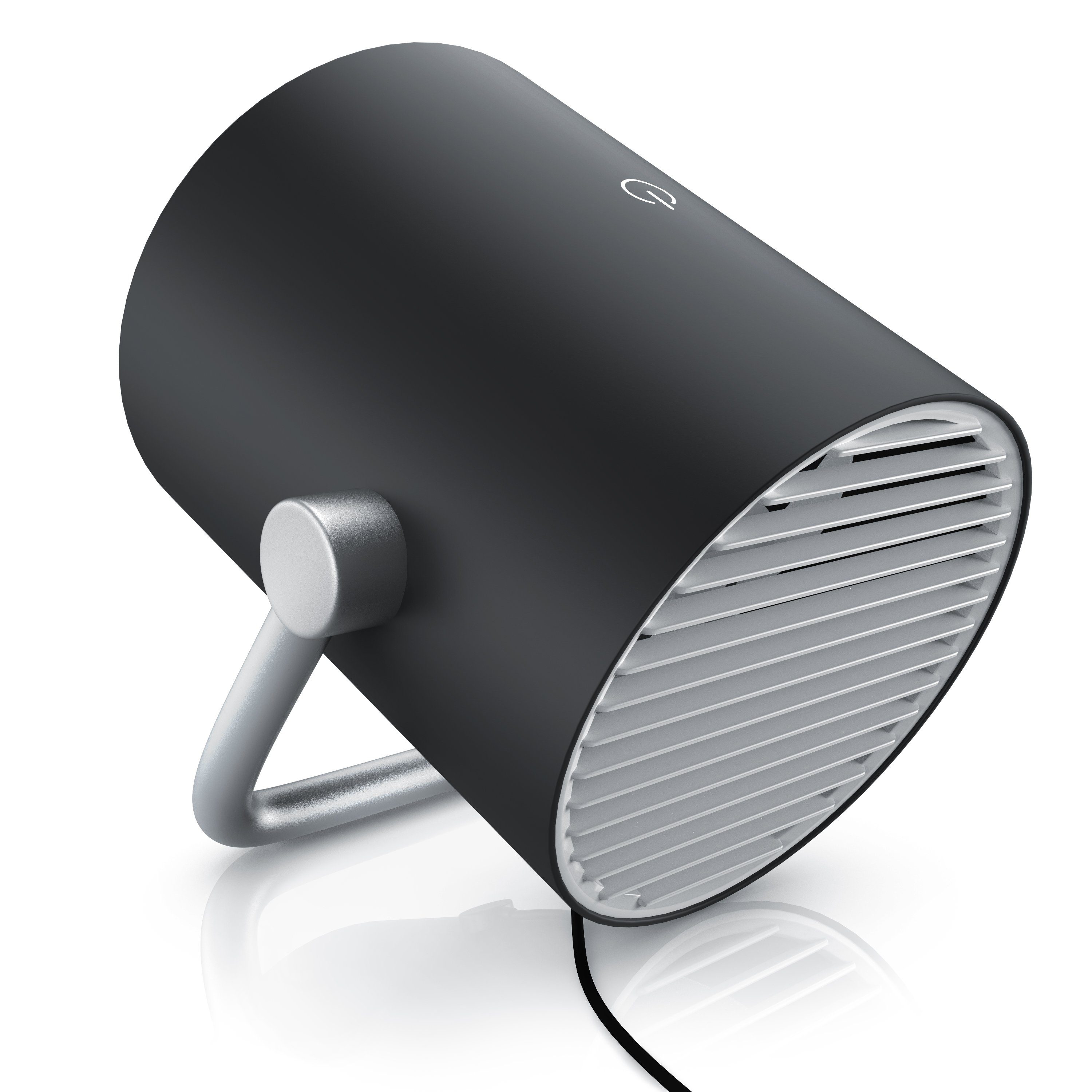 CSL Mini USB-Ventilator, 2 Geschwindigkeitsstufen, Leises Betriebsgeräusch, 30° Neigungswinkel