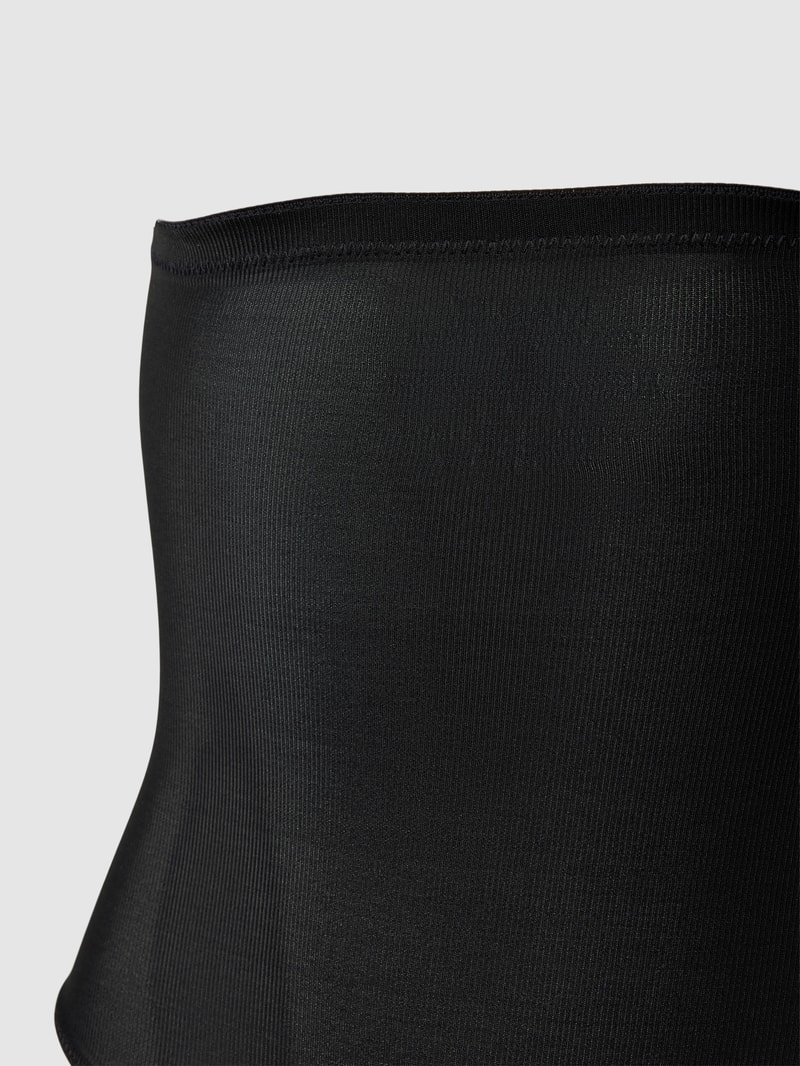High Waist String mit Shape-Funktion in schwarz