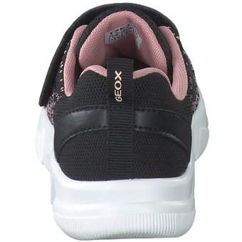 Geox J Aril Girl Sneaker in schwarz