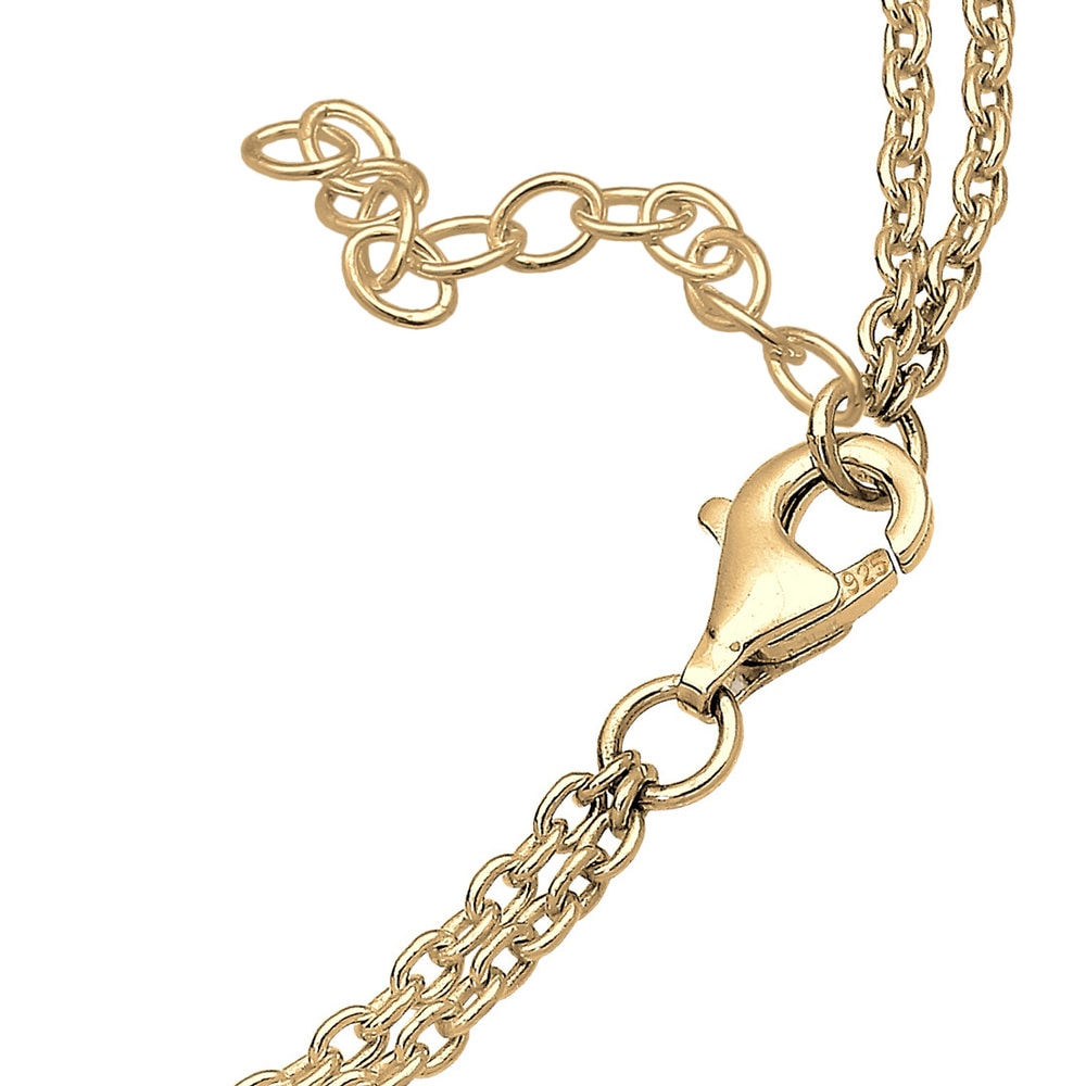 Elli Elli Bracelet Infinity Endlos Kristalle 925 Silber Bracelet