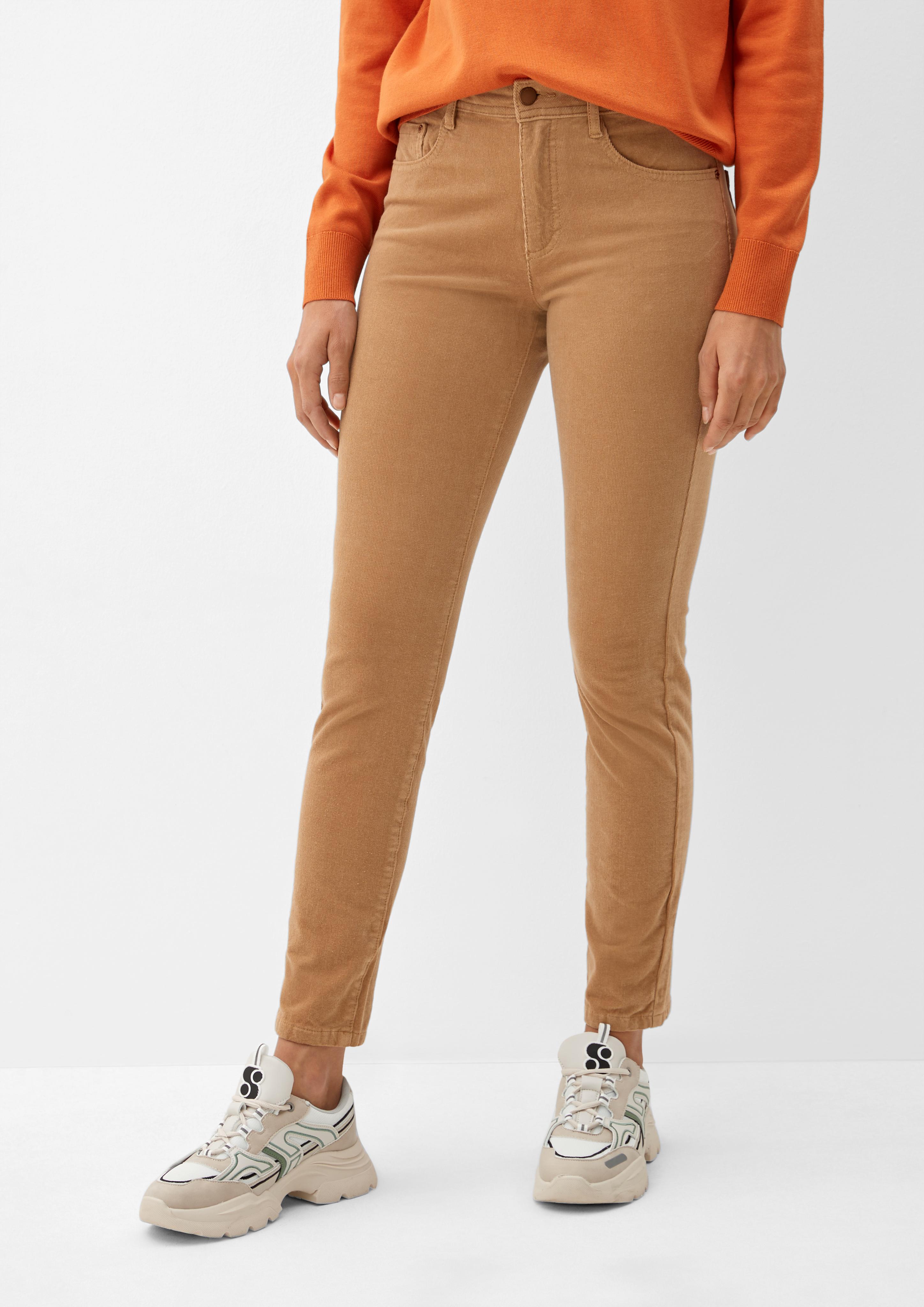 Slim: Hose aus Feincord  2121474-8469