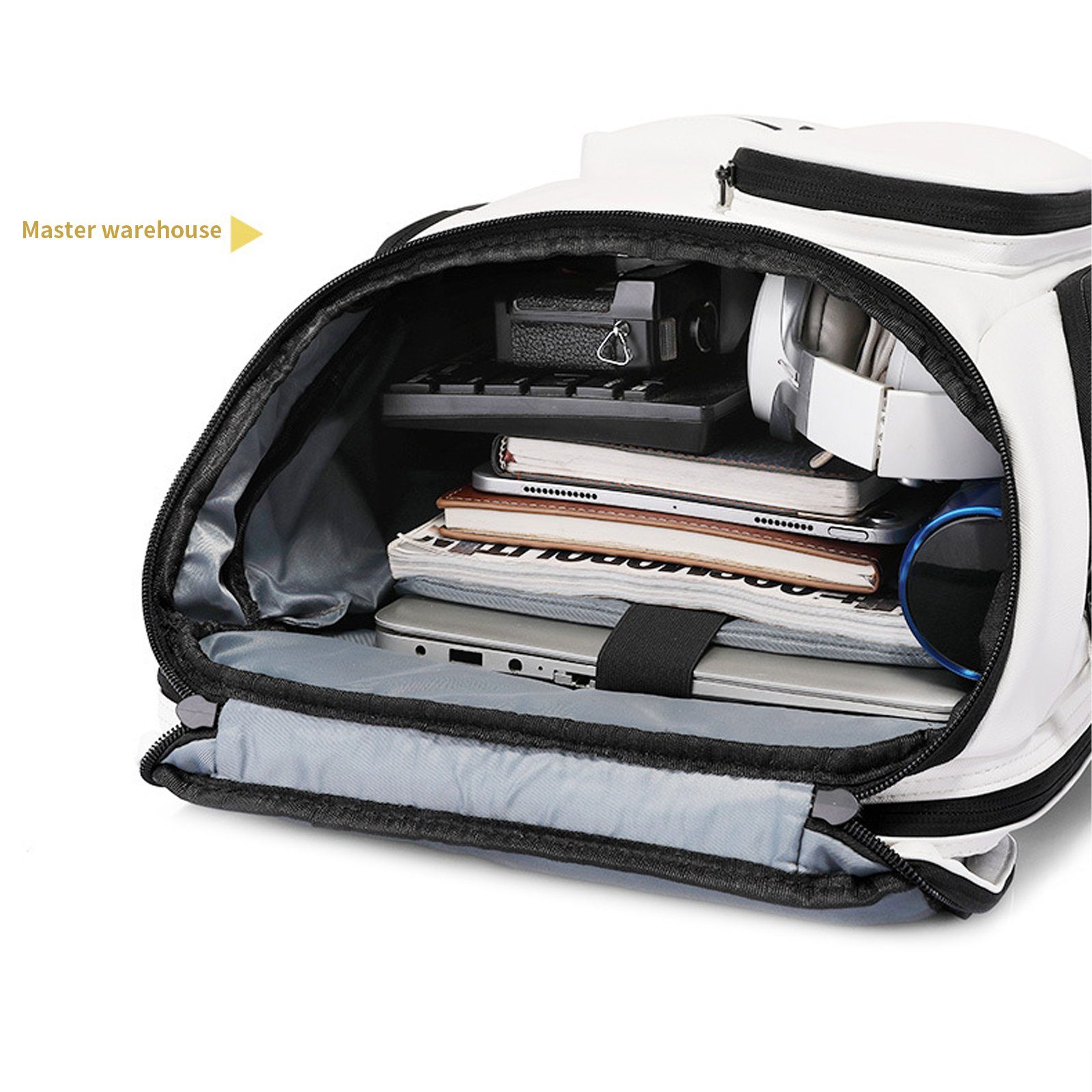 OKWISH Reiserucksack Laptoprucksack Laptop Rucksack Rucksäcke Freizeitrucksack Laptoptasche (Leder Reisen Notebook Laptop Tasche Schule Uni Rucksack Handgepäck, Schulrucksack, Sportrucksack, mit Schuhfach, Backpack mit Laptopfach), für Herren Damen J