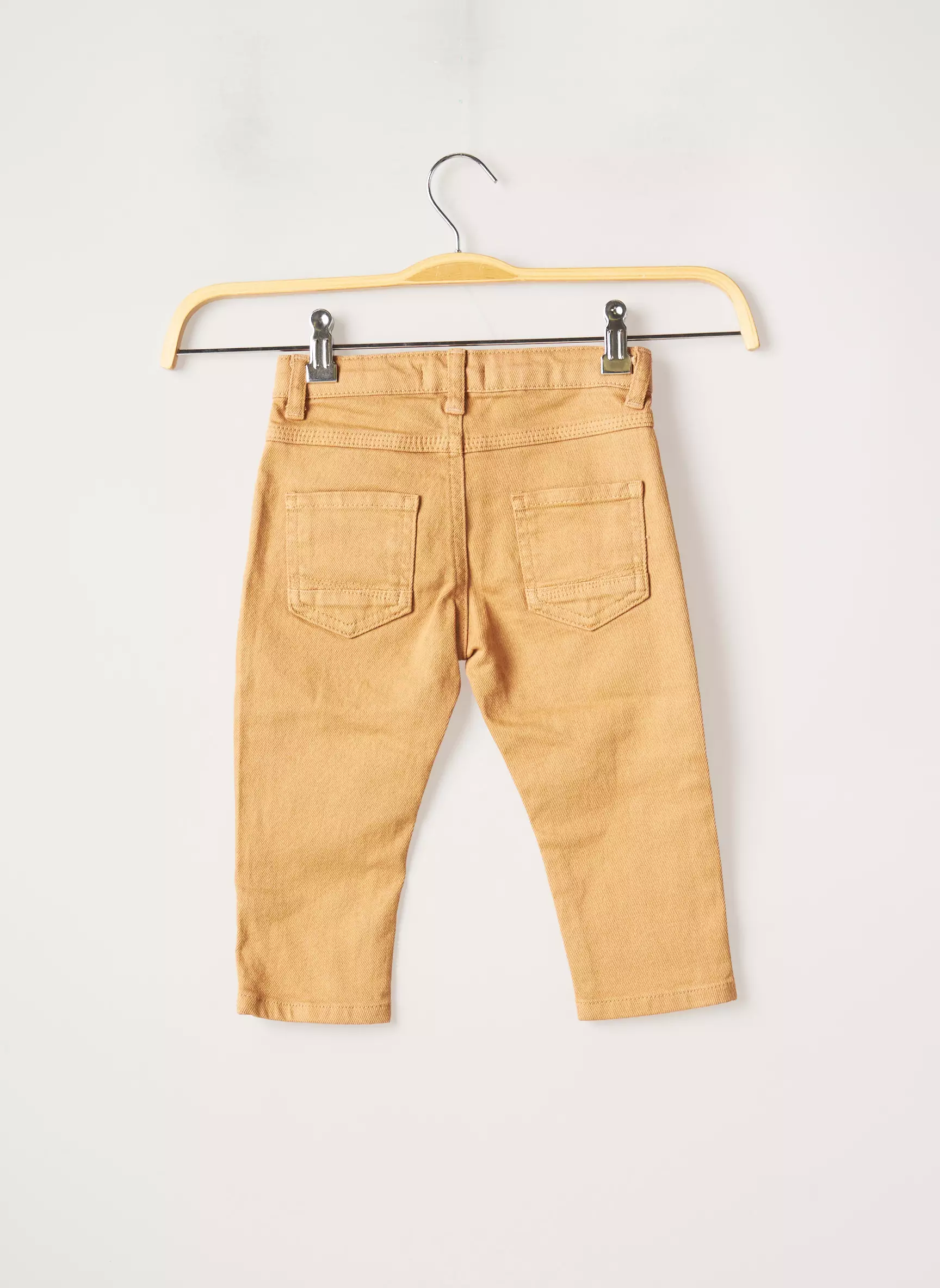 Unsea Jeans Coupe Slim Garcon couleur beige