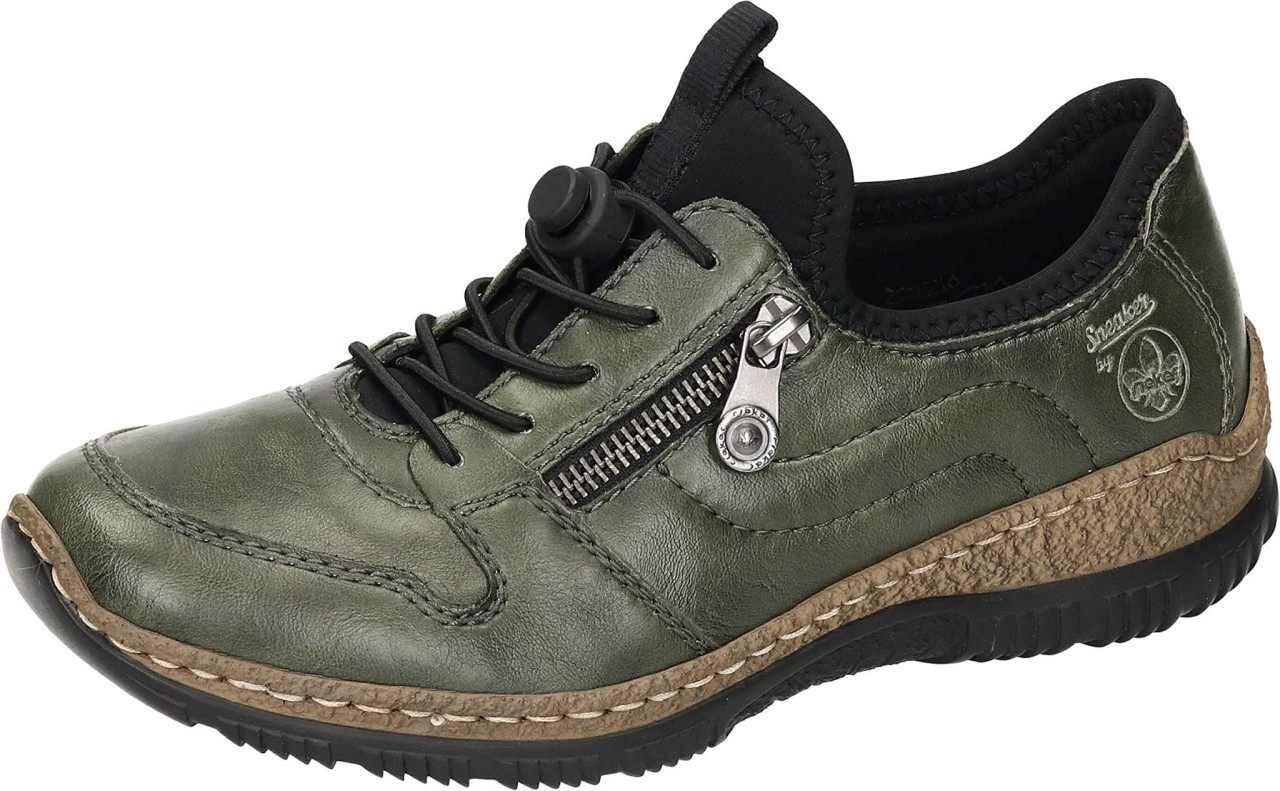 RIEKER Stiefeletten grün