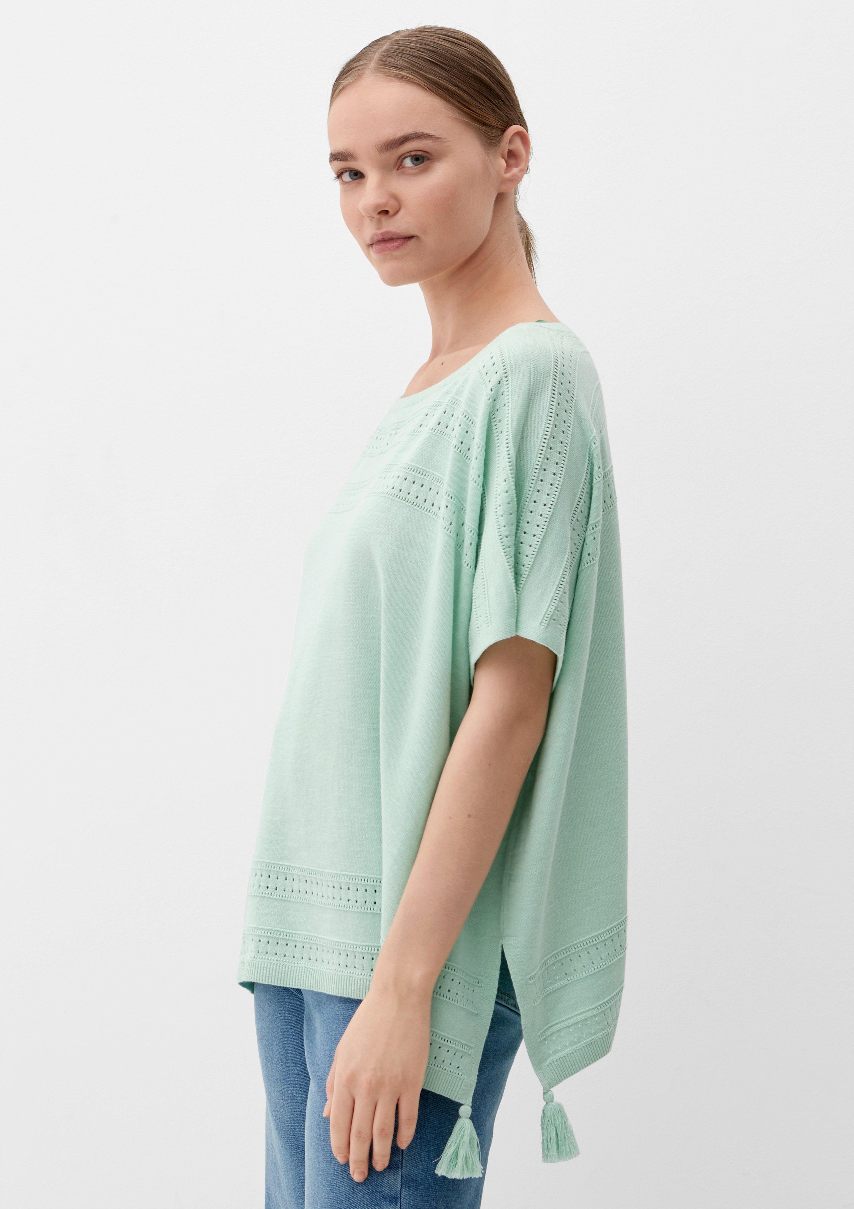 Poncho aus Viskosemix  2128089-6502