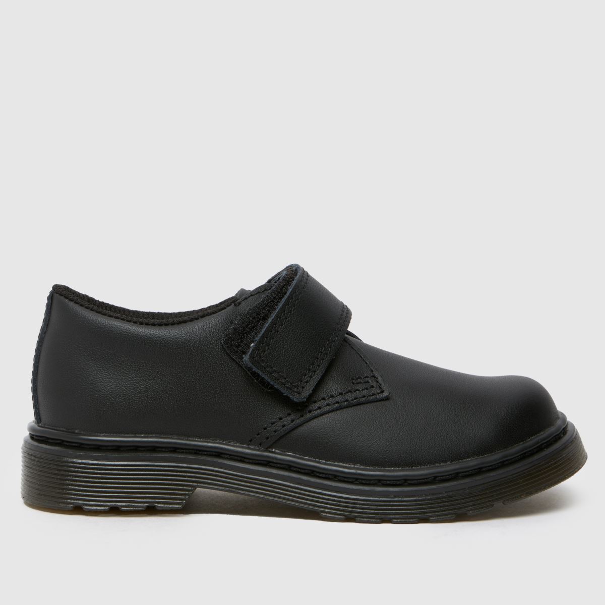 Dr Martens svarta 1461 Kamron II Mono Pojkar Juniorskor